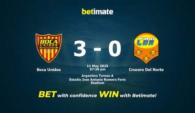 Boca Unidos vs Crucero Del Norte Pronostici, quote e consigli di scommessa 11/05/2025
