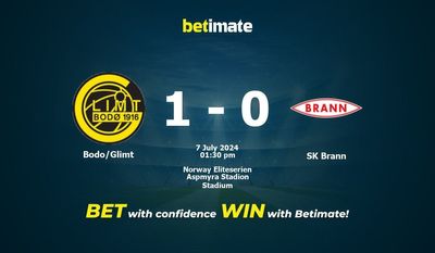 Bodo/Glimt vs SK Brann Pronostici, quote e consigli di scommessa 07/07/2024