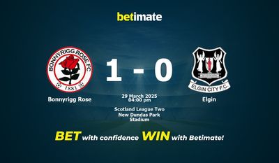 Pronostici, quote e suggerimenti per le scommesse Bonnyrigg Rose vs Elgin 29/03/2025