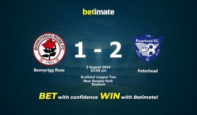 Bonnyrigg Rose vs Peterhead Pronostici, quote e consigli di scommessa 03/08/2024