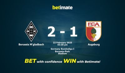 Pronostici, quote e consigli per le scommesse Borussia M'gladbach vs Augsburg 22/02/2025