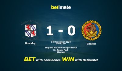 Pronostici, quote e suggerimenti per le scommesse Brackley vs Chester 14/12/2024