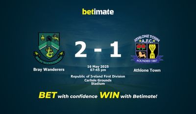 Pronostici, quote e consigli per le scommesse Bray Wanderers vs Athlone Town 16/05/2025