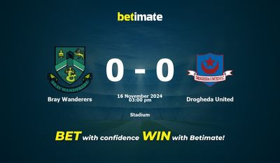 Pronostici, quote e suggerimenti per le scommesse Bray Wanderers vs Drogheda United 16/11/2024