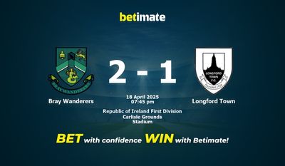 Pronostici, quote e consigli per le scommesse Bray Wanderers vs Longford Town 18/04/2025
