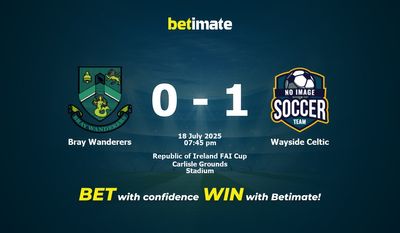 Pronostico, quote e consigli per le scommesse Bray Wanderers vs Wayside Celtic 18/07/2025