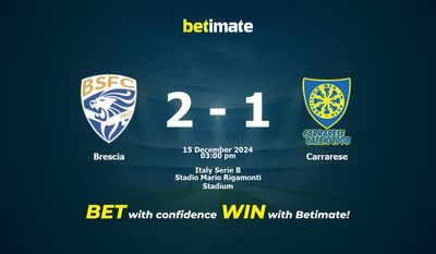 Pronostico Brescia vs Carrarese, quote e consigli per le scommesse 15/12/2024