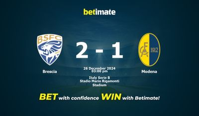 Pronostici, quote e consigli per le scommesse Brescia vs Modena 26/12/2024