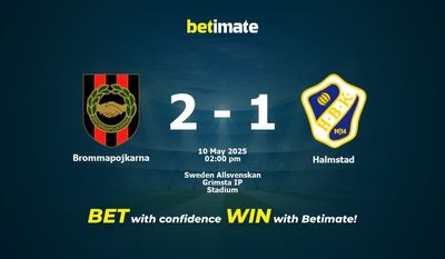 Brommapojkarna vs Halmstad Pronostici, quote e consigli di scommessa 10/05/2025