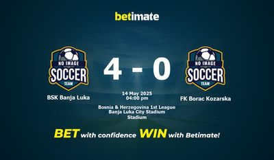 BSK Banja Luka vs FK Borac Kozarska Pronostici, quote e consigli di scommessa 14/05/2025