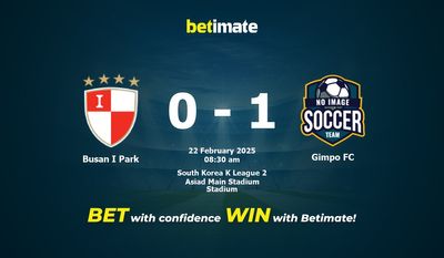 Pronostici, quote e suggerimenti per le scommesse Busan I Park vs Gimpo FC 22/02/2025