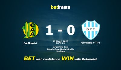 CA Aldosivi vs Gimnasia y Tiro Pronostici, quote e consigli di scommessa 19/03/2025