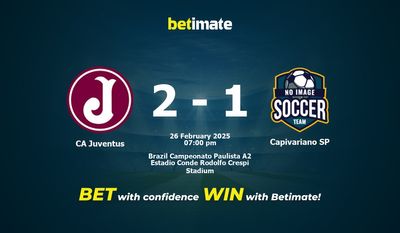CA Juventus vs Capivariano SP Pronostici, quote e consigli di scommessa 26/02/2025