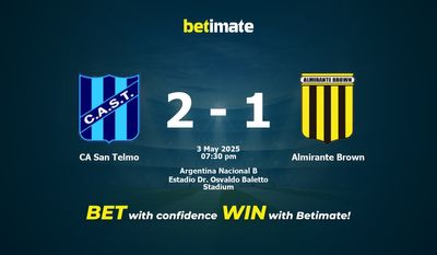 Pronostico, quote e consigli per le scommesse CA San Telmo vs Almirante Brown 05/03/2025