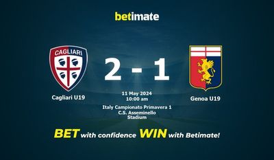Cagliari U19 - Genoa U19 Pronostici, quote e pronostici di scommesse 11/05/2024