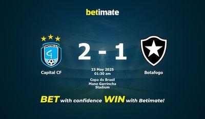 Pronostici, quote e consigli per le scommesse Capital CF vs Botafogo 23/05/2025