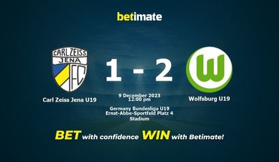 Carl Zeiss Jena U19 vs Wolfsburg U19 Pronostici, quote e consigli di scommessa 09/12/2023