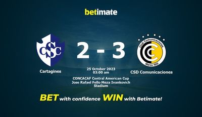 Pronostici, quote e consigli di scommessa vs Cartagines CSD Comunicaciones 25/10/2023