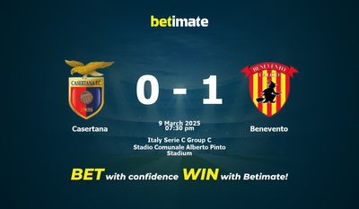 Casertana vs Benevento Pronostici, quote e pronostici di scommesse 09/03/2025