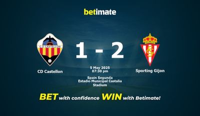 Pronostico, quote e consigli per le scommesse CD Castellon vs Sporting Gijon 05/05/2025