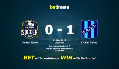 Central Norte vs CA San Telmo Pronostici, quote e consigli di scommessa 13/05/2025