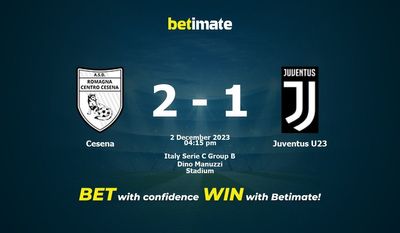Pronostici, quote e consigli di scommessa Cesena vs Juventus U23 02/12/2023
