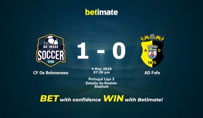 CF Os Belenenses vs AD Fafe Pronostici, quote e consigli di scommessa 04/05/2025
