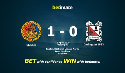 Pronostici, quote e consigli per le scommesse Chester-Darlington 1883 04/12/2025