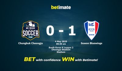 Pronostici, quote e consigli per le scommesse Chungbuk Cheongju vs Suwon Bluewings 05/04/2025