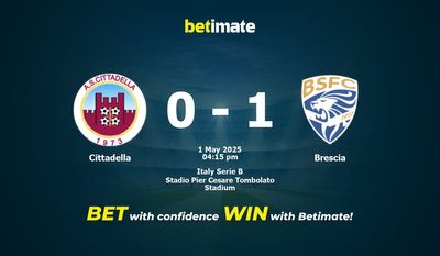Pronostico Cittadella-Brescia, quote e consigli per le scommesse 05/01/2025
