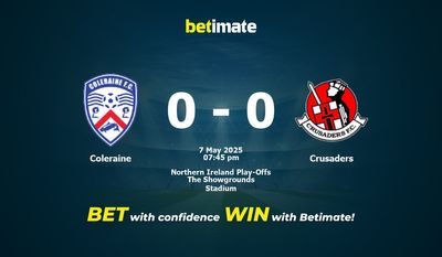 Pronostici, quote e consigli per le scommesse Coleraine vs Crusaders 05/07/2025