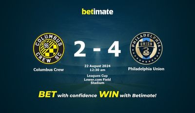 Columbus Crew vs Philadelphia Union Pronostici, quote e consigli di scommessa 21/08/2024