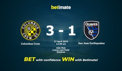 Pronostico, quote e consigli per le scommesse Columbus Crew vs San Jose Earthquakes 26/04/2025