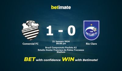 Pronostici, quote e suggerimenti di scommesse Comercial FC vs Rio Claro 21/01/2024
