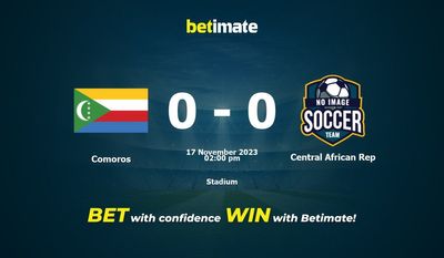 Comore vs Repubblica Centrafricana Pronostici, quote e consigli di scommessa 17/11/2023