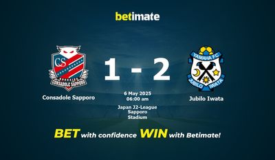 Pronostici, quote e consigli per le scommesse Consadole Sapporo vs Jubilo Iwata 05/06/2025