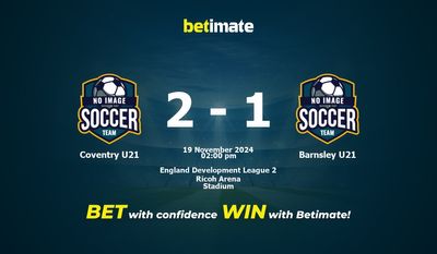 Pronostici, quote e suggerimenti per le scommesse Coventry U21 vs Barnsley U21 19/11/2024
