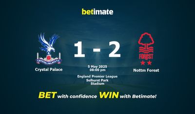 Pronostici, quote e consigli per le scommesse Crystal Palace vs Nottm Forest 05/05/2025