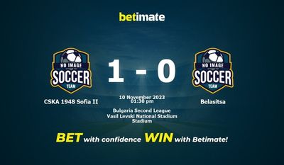 CSKA 1948 Sofia II vs Belasitsa Pronostici, quote e consigli di scommessa 10/11/2023