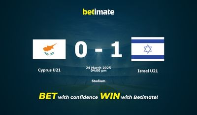 Pronostici, quote e suggerimenti per le scommesse Cipro U21 vs Israele U21 24/03/2025