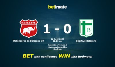 Defensores de Belgrano VR vs Sportivo Belgrano Pronostici, quote e consigli di scommessa 26/04/2025