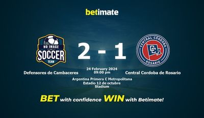 Defensores de Cambaceres vs Central Cordoba de Rosario Pronostici, quote e consigli di scommessa 24/02/2024