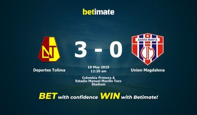 Pronostico, quote e consigli per le scommesse Deportes Tolima vs Union Magdalena 05/09/2025