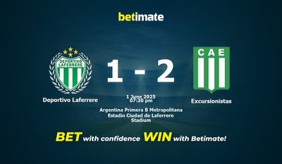 Pronostici, quote e consigli di scommessa Deportivo Laferrere vs Excursionistas 01/06/2025