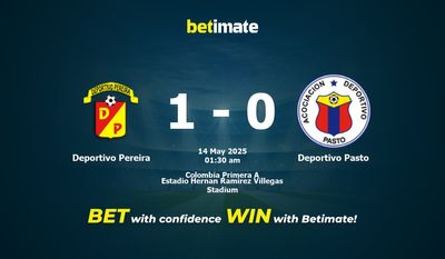 Deportivo Pereira vs Deportivo Pasto Pronostici, quote e consigli di scommessa 14/05/2025
