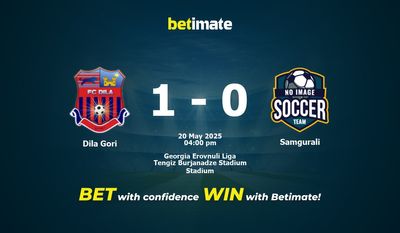 Pronostico, quote e consigli per le scommesse Dila Gori vs Samgurali 20/05/2025