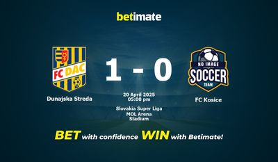 Dunajska Streda vs FC Kosice Pronostici, quote e consigli di scommessa 20/04/2025