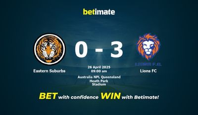 Pronostico, quote e consigli per le scommesse Eastern Suburbs vs Lions FC 26/04/2025