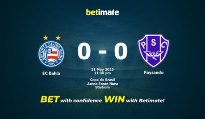 Pronostico, quote e consigli per le scommesse EC Bahia vs Paysandu 21/05/2025