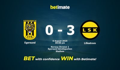Pronostici, quote e consigli di scommessa Egersund vs Lillestrom 06/08/2025